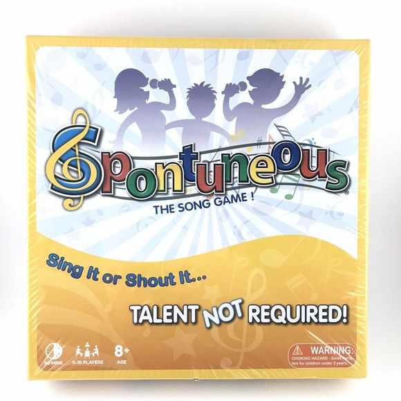 *New* Spontuneous The Song Game “Sing It-Talent Not Required” For Family Party - Picture 2 of 7